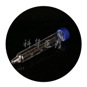Tube à essai pour sédiments urinaires Kehua Medical, 12 ml, plastique, avec bouchon à vis, pour usage en laboratoire - Product Image 4