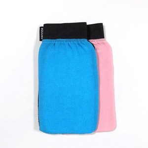 Gommage et élimination des cellules mortes de la peau des poils incarnés <span class=keywords><strong>Kessa</strong></span> Exfoliant Treatment Tan Remover Mitt - Product Image 1
