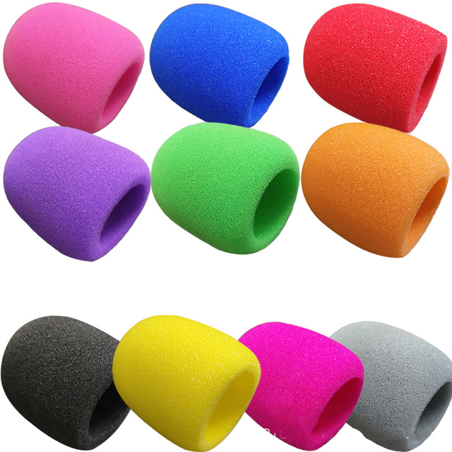 Cheap Price Professional Handheld 5*7.6cm Microphone Multi Color Windshield Noise Reduction Soft Sponge Cover Model