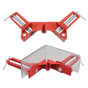 Serre-joint à angle droit <span class=keywords><strong>de</strong></span> 90 degrés, serre-joints à onglets <span class=keywords><strong>de</strong></span> 100 mm, serre-joint d'angle, support d'image, clip pour cadre en bois, outil <span class=keywords><strong>de</strong></span> travail du bois - Product Image 1