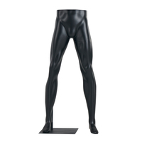 Jambes de mannequin de torse masculin musclées en fibre de verre