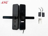 Serrure de porte intelligente électrique ANG, empreinte digitale numérique, mortaise 5050, mot de passe, sécurité hôtelière, carte IC, application TTLock
