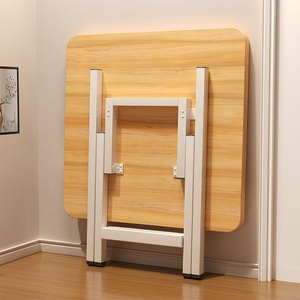 <span class=keywords><strong>Mesa</strong></span> Plegable Pequeña, <span class=keywords><strong>Tipo</strong></span> Doméstico, Simple, para Usuarios de Casas de Alquiler, Puesto de Venta Ambulante, <span class=keywords><strong>Mesa</strong></span> Cuadrada para Comer - Product Image 4