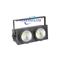 Luz Cegadora COB de 200W para Escenario, Luz Cegadora LED para Audiencia, Iluminación de Escenario DMX512 para DJ, Conciertos y Eventos