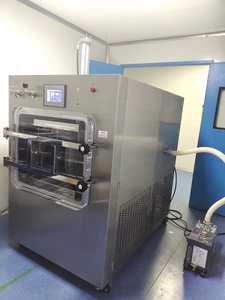 เครื่องอบแห้งแบบแช่เยือกแข็งสุญญากาศ LGJ-100Y ขนาด 15 กก. พร้อมระบบควบคุม PLC สำหรับห้องปฏิบัติการแปรรูปอาหาร - Product Image 5