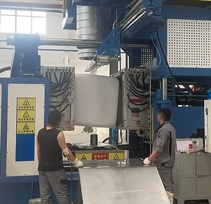 Machine de production d'emballages creux automatique à moteur, en PEHD 1000L, longue durée de vie, certifiée pour les marchés industriels mondiaux - Product Image 1