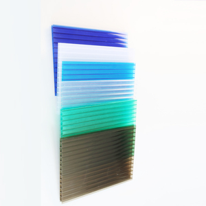 <span class=keywords><strong>Plaque</strong></span> en plastique de lumière du soleil creuse de feuille de <span class=keywords><strong>polycarbonate</strong></span> <span class=keywords><strong>translucide</strong></span> de PC de mur jumeau extérieur - Product Image 5