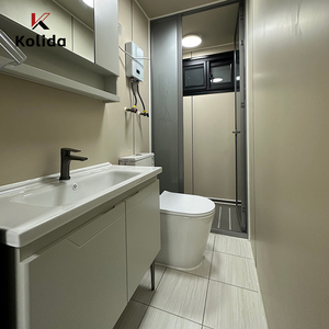 Kolida dễ dàng 40 ft 20 ft ánh sáng thép di động đúc sẵn nhà mở rộng 3 phòng ngủ nhà bếp prefab văn phòng căn hộ - Product Image 3