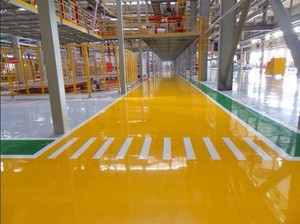 Peinture époxy autolissante sans poussière de qualité alimentaire pour sols de pharmacies, usines, hôpitaux, bureaux et usines agroalimentaires - Product Image 4