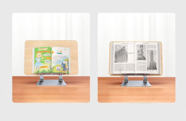 Height Angle Adjustable Book Holder Stand For Kids And Adults Folding Bookstand Reading Stand For Books