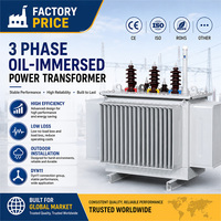 Transformateur toroïdal immergé dans l'huile triphasé 450 kVA 1000 kV 11 kV 24,9 kV 33 kV 415 V, le plus vendu