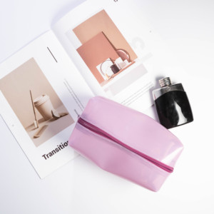 TPU Toiletry Bag Rectangular <b>Cosmetic</b> <b>Storage</b> Bag for Travel, Large Capacity Zipper Closure, Custom Logo Fashion Women's Bag - Product Image 6