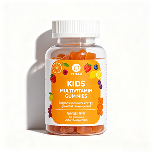 ODM Children Multivitamin <b>Gummies</b> with Orange Flavor Daily Growth Energy Immune Support Private Label Supplement 60 - Product Image 1
