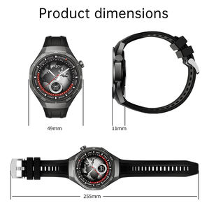 2025 SK40高品質IPS IP67防水スマートウォッチ男性用1.53インチワイヤレス充電タッチスクリーン睡眠トラッカーAndroid - Product Image 6