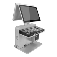 Système de caisse enregistreuse tactile LICON T9S 15,6 pouces, terminal de paiement, machine de restaurant tout-en-un, support bancaire, Windows 7/8/10