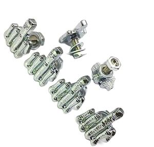 4 Pernos de Acero Inoxidable Plateados para Matrícula y Marco de Parabrisas para Motocicleta Chopper, Fácil Instalación - Product Image 4