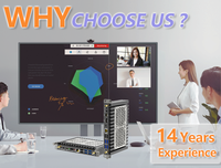 YUHUA Intel Core I5/I7 Generasi ke-10-13 Prosesor H USB3.0 USB2.0 Tipe-C DDR4 RAM M.2 SSD Edukasi All-in-One Embedded Stock
