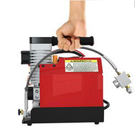 Compresseur d'air PCP portable GX-E-CS2 Olt mini haute pression 320 bars 4640 psi DC 12 V sans huile à piston avec filtration éponge