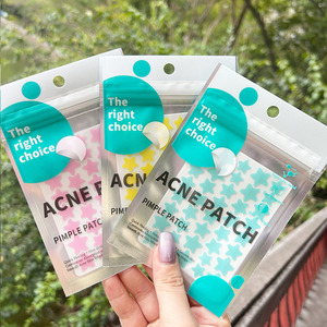 40 Paquetes de Parches para el Acné en Forma de Estrella, con Ácido Salicílico, Aceite de Árbol de Té y Confeite, Resistentes al Agua y Transpirables - Product Image 3