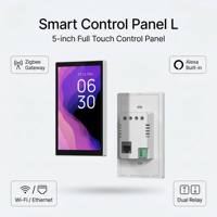 Passerelle domotique intelligente Tuya WiFi à écran tactile avec Alexa, produits domotiques Zigbee, système de contrôle d'automatisation domestique