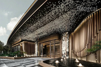 Panneau perforé RVB/RGBW artistique personnalisé Panneaux de caisson à lumière perforés en aluminium illuminés par LED pour façade cinétique de bâtiment