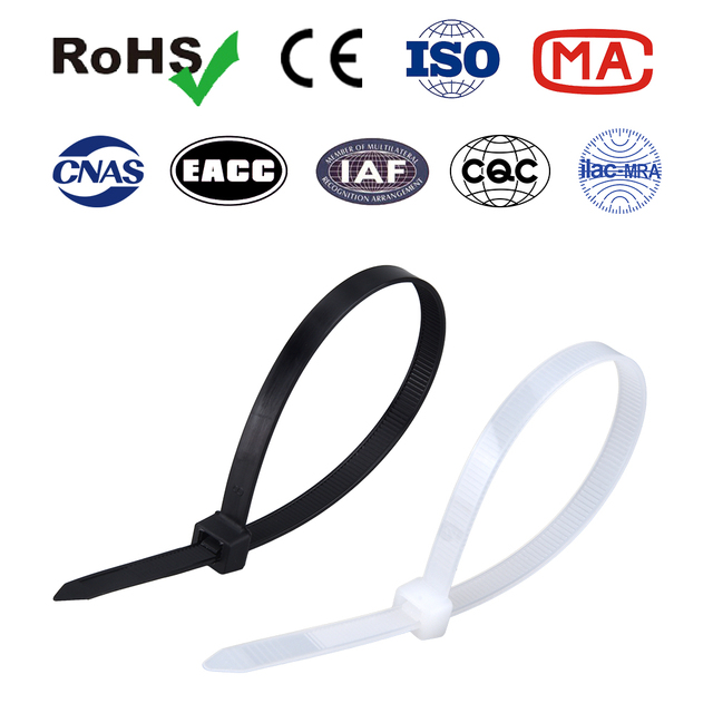 Nylon Self-locking Plastic Tie for Wire Management Nylon Cable Tie