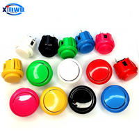 Sıfır gecikme USB denetleyicisi klon Arcade oyun kiti için Sanwa Joystick Push Button ahududu Pi PC PS3 komutu sikke itici makine