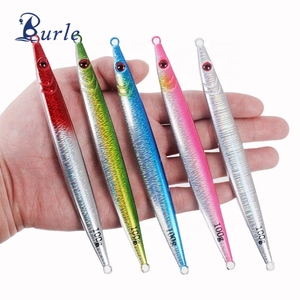 <span class=keywords><strong>Esca</strong></span> <span class=keywords><strong>Artificiale</strong></span> Grande per Jigging e Traina 60g 80g 100g, Jighead in Metallo Lento, <span class=keywords><strong>Esca</strong></span> Dura Luminosa in Piombo per la Pesca - Product Image 1