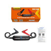 Probador de batería de coche profesional KONNWEI Bluetooth 5,2, Analizador de batería de 6V 12V para vehículos 10-2000CCA 5-220AH