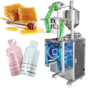 Machine à emballer automatique de bâton de sac en forme de paquet de remplissage de sachet de liquide de miel