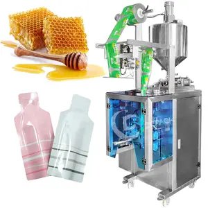 Automatic Honey Liquid Sachet Filling Pack Shaped Bag Stick Packing Machine