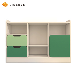 Đồ dùng trẻ em mẫu giáo, giá sách và đồ chơi bằng gỗ cho trẻ mẫu giáo, tủ đựng đồ cho trẻ em - Product Image 2