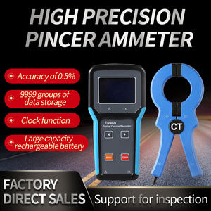 ES5000 교류 전류 측정 기록 온라인 모니터링 기록 라인 유지보수 디지털 클램프 미터 200A 전류 데이터 로거 - Product Image 2