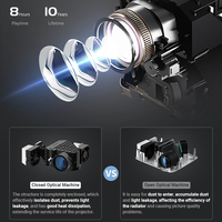 Hotack Nouvelle Arrivée L006 Full Hd 1080p Smart Proyector Double WiFi6 Android11 Home Cinéma Projecteur Vidéo 4K