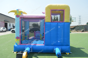 <span class=keywords><strong>Petite</strong></span> sirène rebond rebondissant maison toboggan combo videur rebondissant château <span class=keywords><strong>de</strong></span> saut gonflable - Product Image 4