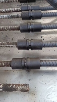 Acoplador de Varilla Corrugada GLUS de Doble Cono con Manguito de Bloqueo para Construcción, Conector Mecánico para Empalmes de Acero