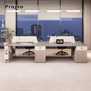 Văn Phòng Gian Hàng Nội Thất Văn Phòng Giá Rẻ Giá Fashional Đơn Giản Chất Lượng Cao Hiện Đại <span class=keywords><strong>4</strong></span> 6 8 Người Máy Trạm Trường Bảng Và Ghế - Product Image 2