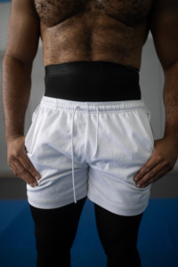 Leggings Sportivi Awrah Personalizzati per <span class=keywords><strong>Uomo</strong></span> Musulmano - Asciugatura Rapida UPF30 Spandex/Poliestere - Product Image 6