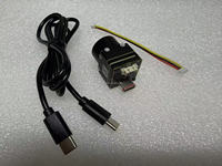 Module de caméra thermique miniature non refroidie Type C CVBS 640 9mm Mini2 256 Vidéo analogique pour drone industriel 17mm