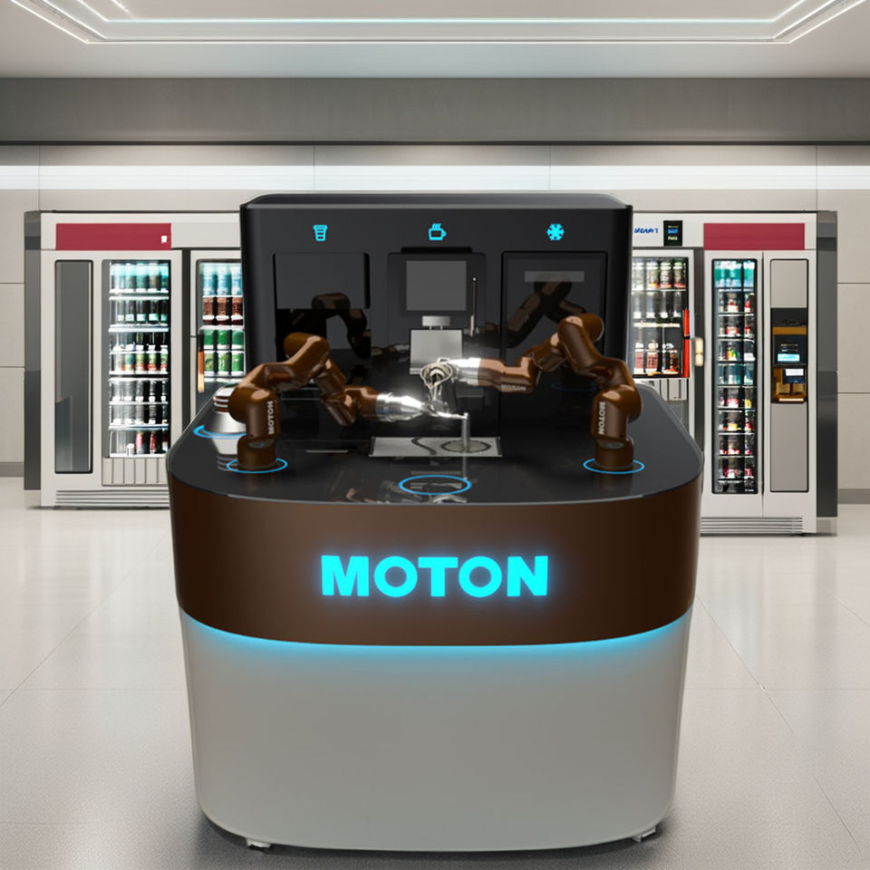Multifunctional New Unmanned Cobot Arm 6 Axis Robotic Coffee Barista ...