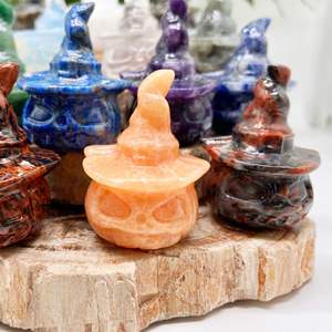 Oferta Especial: Mini Calabaza Tallada a Mano en Cristal Natural, Gema Curativa para Regalo - Product Image 2