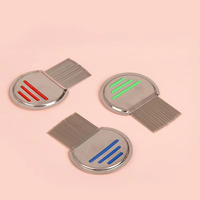 Peigne anti-puces pour animaux de compagnie, pour chiens et chats, nettoyage des poils, élimination des puces, des tiques, des pellicules, des nœuds, peigne de toilettage pour chiens et chats
