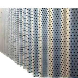 Dekorative metall aluminium akustische panels für büro