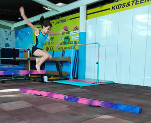 Tùy Chỉnh Kích Thước Logo Màu Sắc Không Trượt Gấp Trẻ Em Đào Tạo Thể Dục Cân Bằng Chùm Cho Nhà Phòng Tập Thể Dục Sử Dụng - Product Image 3