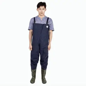 Good Price Thickened Breathable And Wear - Resistant Pvc Fishing Pantyhoses And Waders Pants Waterproof Leg Cover