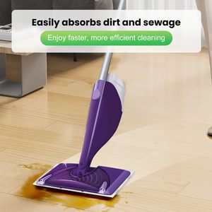 Tampon de vadrouille jetable de remplacement pour <span class=keywords><strong>Swiffer</strong></span> <span class=keywords><strong>WetJet</strong></span> Spray Mop Wet et Dry Absorbant Non-Woven Flat Mop Head Cloth Refills - Product Image 3