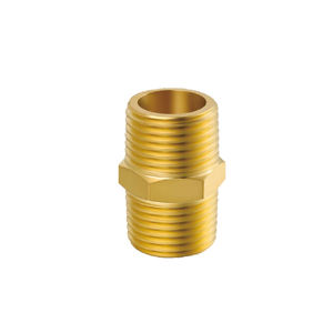 Raccordo in Ottone NPT da 1 Pollice di Alta Qualità, Connettore Maschio Personalizzabile per Sistemi HVAC e Refrigerazione, Impianti di Riscaldamento - Product Image 1