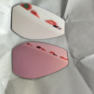 Miroir convexe en verre chromé utilisé pour le rétroviseur latéral en verre sans cadre pour les voitures - Product Image 2