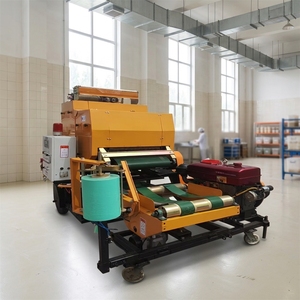 Automatic Round Bale Wrapping <b>Machine</b> for Food Grade Forage Grass Silage <b>Stretch</b> Film with Bearing & Pump - Product Image 4