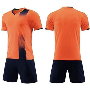 Maillot de football personnalisé pour hommes et femmes, été, performance, compétition, entraînement, tissu à séchage rapide, manches courtes, vente en gros - Product Image 4